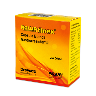 Rowatinex C&aacute;psulas blandas - Caja 100 UN