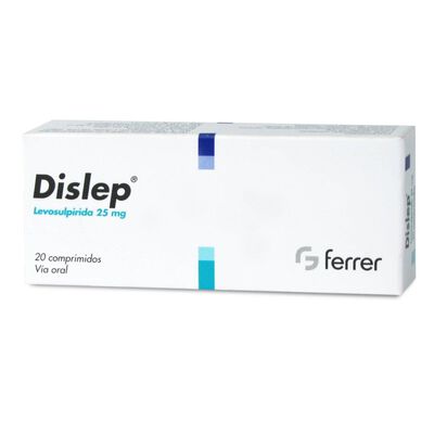 Dislep 25 Mg Comprimido - Caja 20 UN