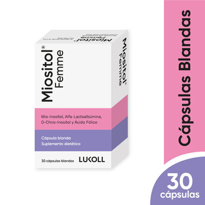 Miositol Femme  C&aacute;psula Blanda - Caja 30 UN