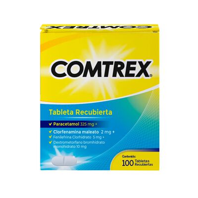 Comtrex Tableta Recubierta  - Sobre 50 UN
