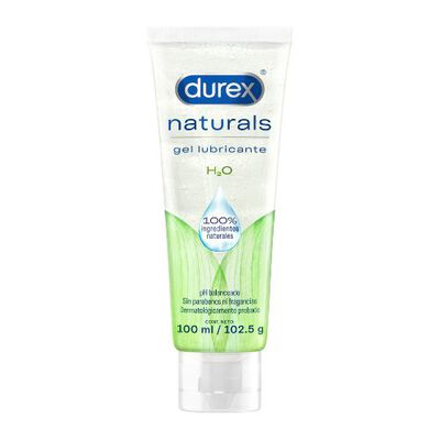 Durex Lubricante Natural H2O - Frasco 100 Ml