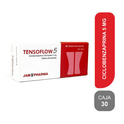 Tensoflow 5 Mg Tableta Recubierta - Caja 30 UN