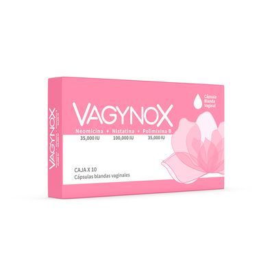 Vagynox C&aacute;psulas Blanda Vaginal - Caja 10 UN