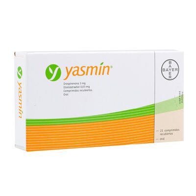 Yasmin  Comprimidos Recubiertos - Caja  21 UN