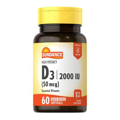 Vitamina D3 50 MCG - Frasco 60 und