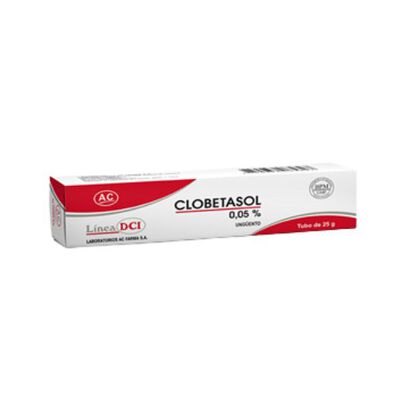 Clobetasol 0.05% Ung&uuml;ento - Tubo 25 G