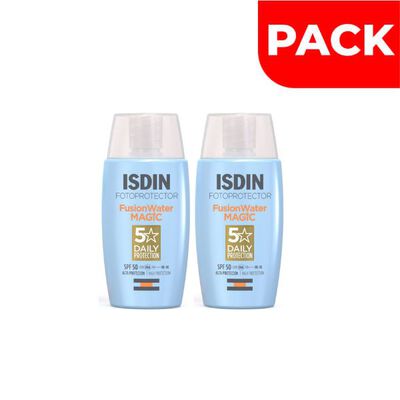 Isdin Fotoprotector Fusion Water Magic Frasco 50 Ml - Pack 2 UN