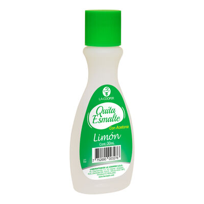 Quita Esmalte Limon - Frasco 30 ML