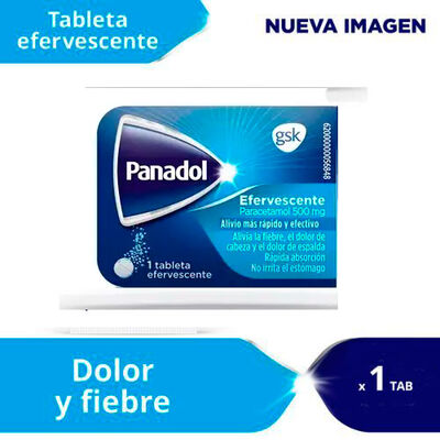 Panadol 500 Mg Tableta Efervescente - Caja 24 UN