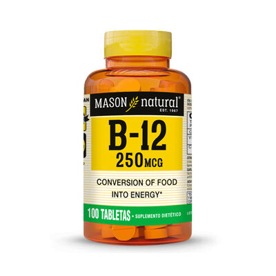 Vitamina B-12 250 MCG - Frasco 100 UN