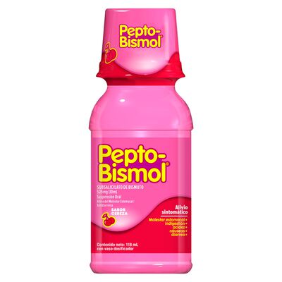 Pepto-Bismol 525mg / 30ml Sabor Cereza - Frasco 118 ML