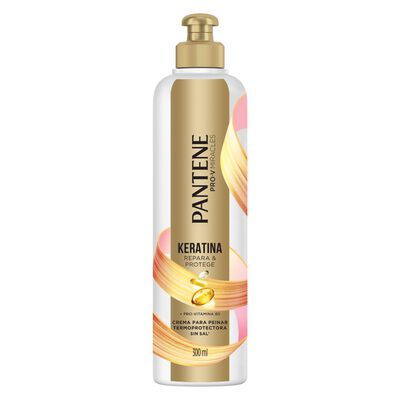 Pantene Crema Para Peinar Keratina - Frasco 300 ML
