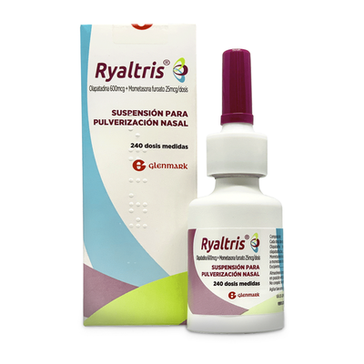 Ryaltris Supensi&oacute;n Nasal 600/25 mcg - Frasco 240 Dss