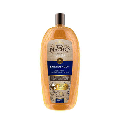 Shampoo T&iacute;o Nacho Engrosador Jalea Real y Extracto de Ortiga - Frasco 950 ML