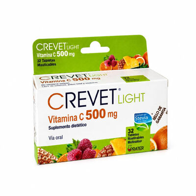 Crevet Light 500mg Tableta masticable - Blister 8 UN