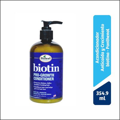 Acondicionador Antica&iacute;da Difeel Biotin- Frasco 354.9 ML