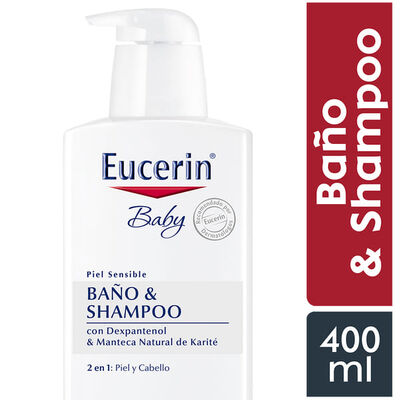 Eucerin Baby Ba&ntilde;o & Shampoo - Frasco 400 ML