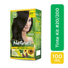Kit Tinte para Cabello Naturals #20/200 Negro  - Caja 100ML, , large image number null