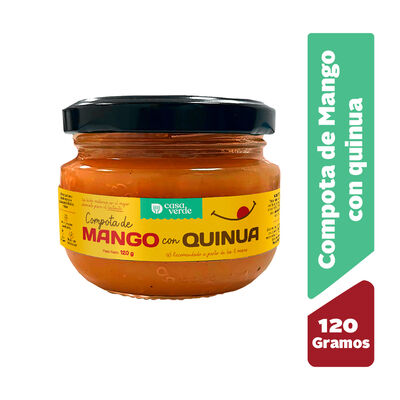 Casa Verde Colado Quinua Sabor Mango - Frasco 120Gr