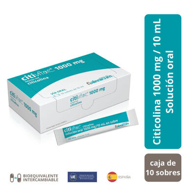 Citivitae 1000MG Soluci&oacute;n oral 10ML - Caja 10 sobres