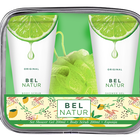 Bel Natur Shower Gel + Exfoliante + Esponja - Pack 3 UN, , large image number null