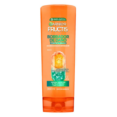 Garnier Fructis Acondicionador Control Grasa - Frasco 350 Ml