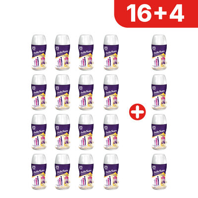 Pack 20 Pediasure L&iacute;quido Sabor Vainilla - Frasco 220 ML