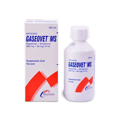 Gaseovet MS Soluci&oacute;n - Frasco 220 ML