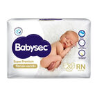 Pa&ntilde;al Babysec Reci&eacute;n Nacido - Bolsa 20 UN, , large image number null