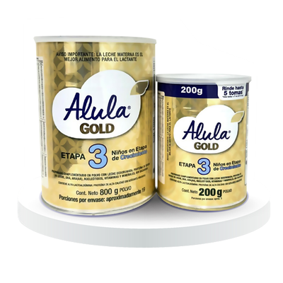 Pack Alula Gold 3 800G + 200 G - 2 UN