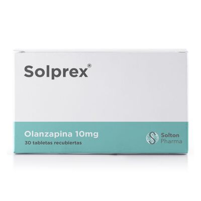 Solprex 10 mg Tabletas - Caja 30 UN