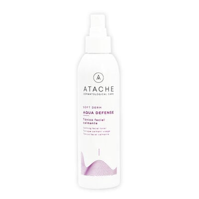 Atache Soft Derm T&oacute;nico Facial calmante Aqua Defense - Frasco 500Ml