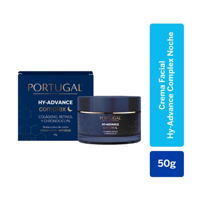 Portugal Crema Facial HY-Advance Complex Noche - Frasco 50 G
