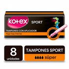 Kotex Tamp&oacute;n Con Aplicador S&uacute;per - Caja 8 UN, , large image number null