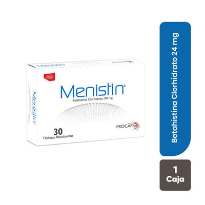 Menistin 24 Mg Tableta Recubierta - Caja 30 UN