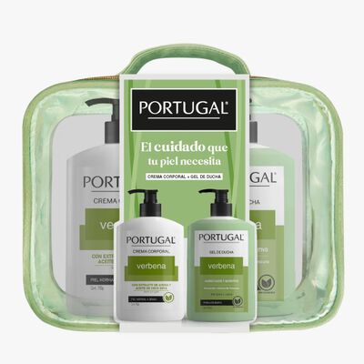 Pack Estuche Verbena Crema Corporal 450 Gr + Gel - 2 UN