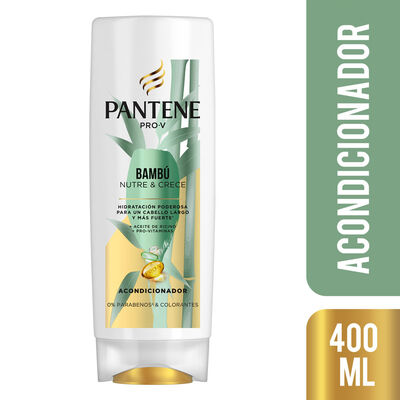 Acondicionador Pantene Bamb&uacute; - Frasco 400 ML