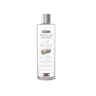Isdin Micellar Solution 4 en 1 - Frasco 400 Ml