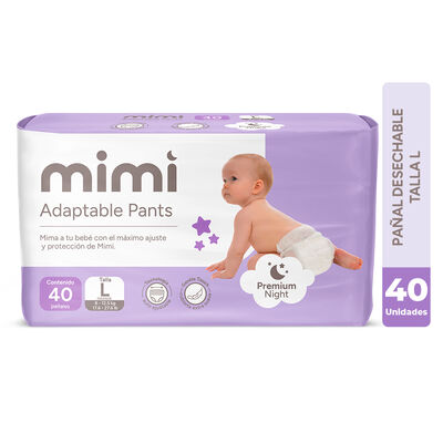 Pa&ntilde;al Mimi Aptable Pants Talla L - Bolsa 40 UN