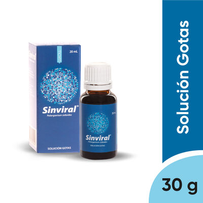 Soluci&oacute;n Oral Sinviral - Frasco 20 ML