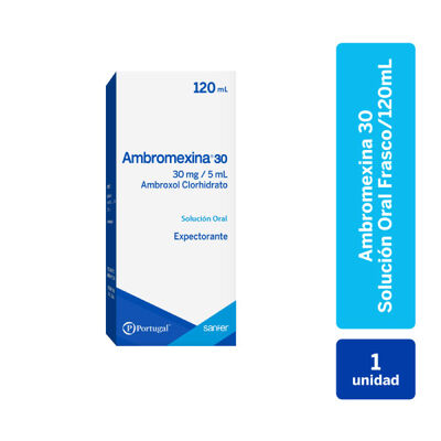 Ambromexina 30MG/5ML Jarabe 120 ML