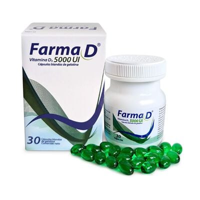 Farma D 5000 UI - Frasco  30UN