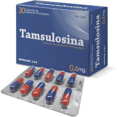 Tamsulosina 0.4Mg  - Caja 30 UN