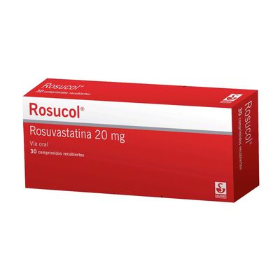 Rosucol 20 Mg Comprimido Recubierto - Caja 30 UN
