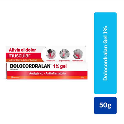 Dolocordralan 1% Gel - Tubo 50 G