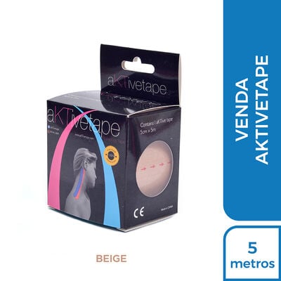 Aktive Tape Beige 5x5 CM - Rollo 1 UN