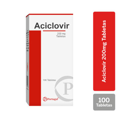 Aciclovir 200 Mg - Caja 100 UN