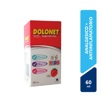Dolonet Suspensi&oacute;n Oral - Frasco 60 ML