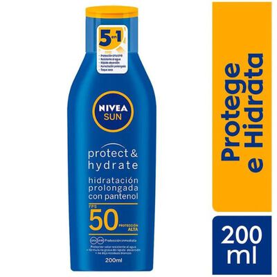 Protector Solar Nivea Sun Loci&oacute;n FPS50 - Frasco 200 ML