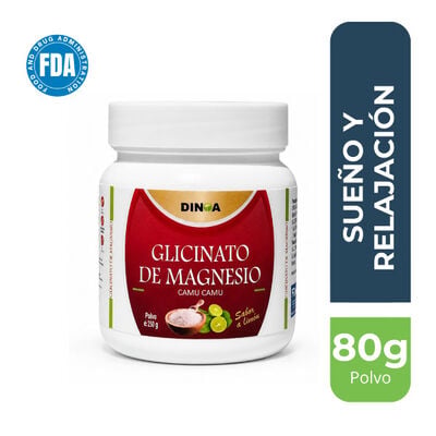 Glicinato De Magnesio - Frasco 80 Gr